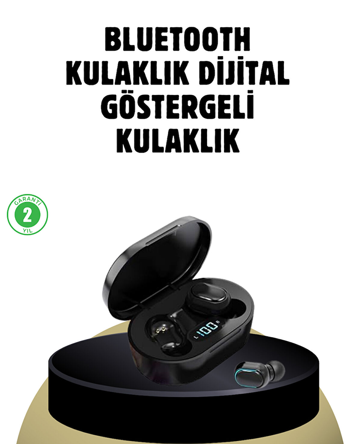 iOS ve Android Uyumlu Bluetooth 5.0 Kulaklık