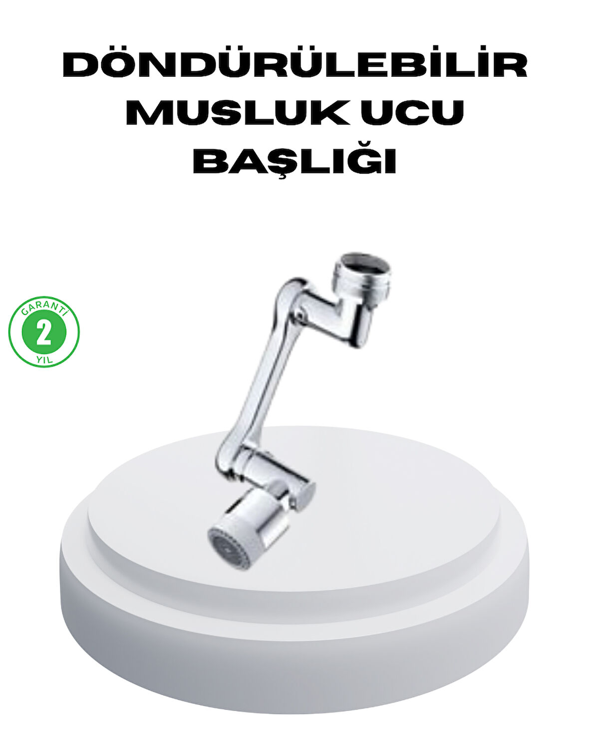 Dönebilir Musluk Başlığı – Lavabo Temizliği ve El-Yüz Yıkamada Maksimum Rahatlık