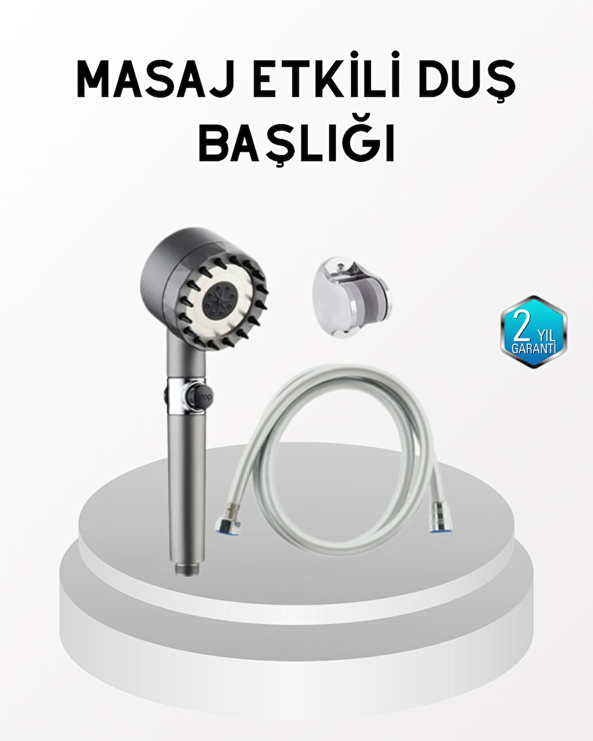 Masaj Etkili Duş Başlığı – Su Tasarruflu, Yüksek Basınçlı ve Cilt Dostu Tasarım