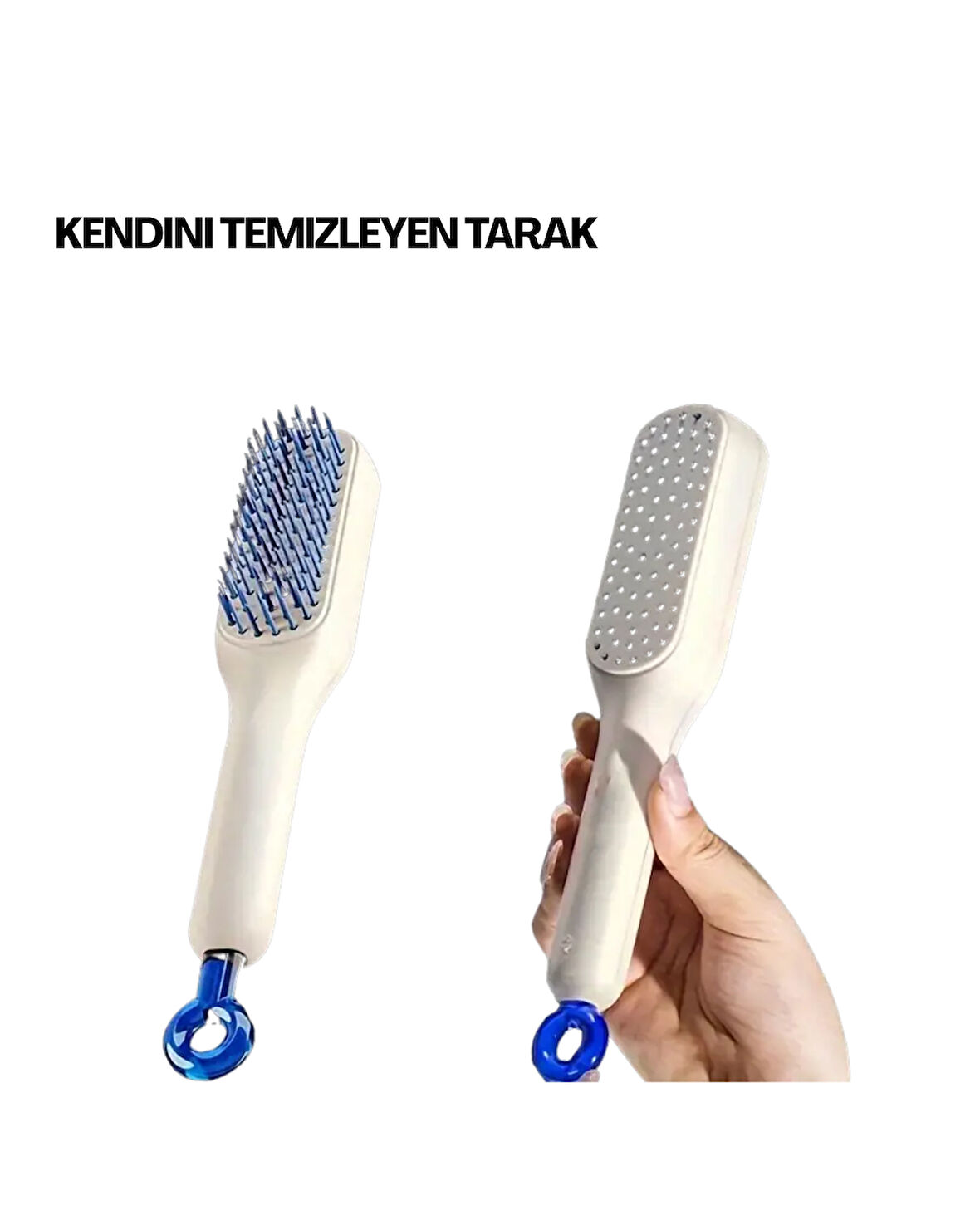 KENDİNİ TEMİZLEYEN TARAK-22 cm x 4 cm