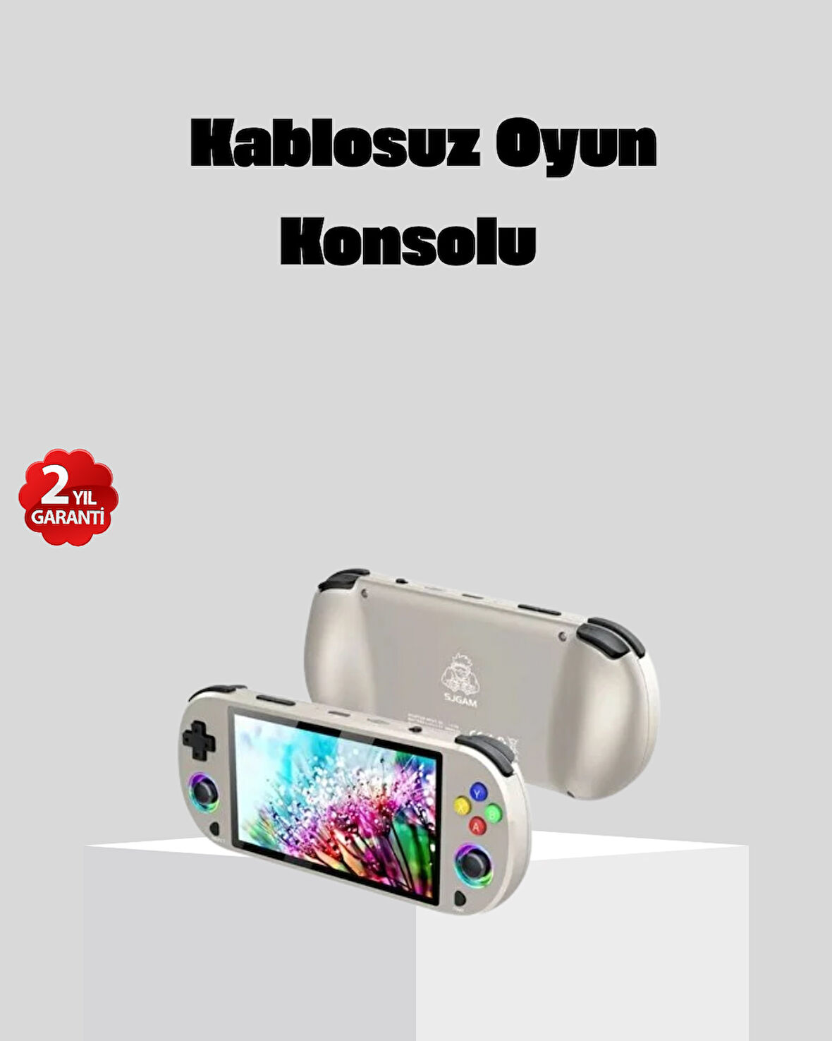 5 İnç IPS Ekranlı Retro Oyun Konsolu – 6 Saat Kesintisiz Oyun Deneyimi