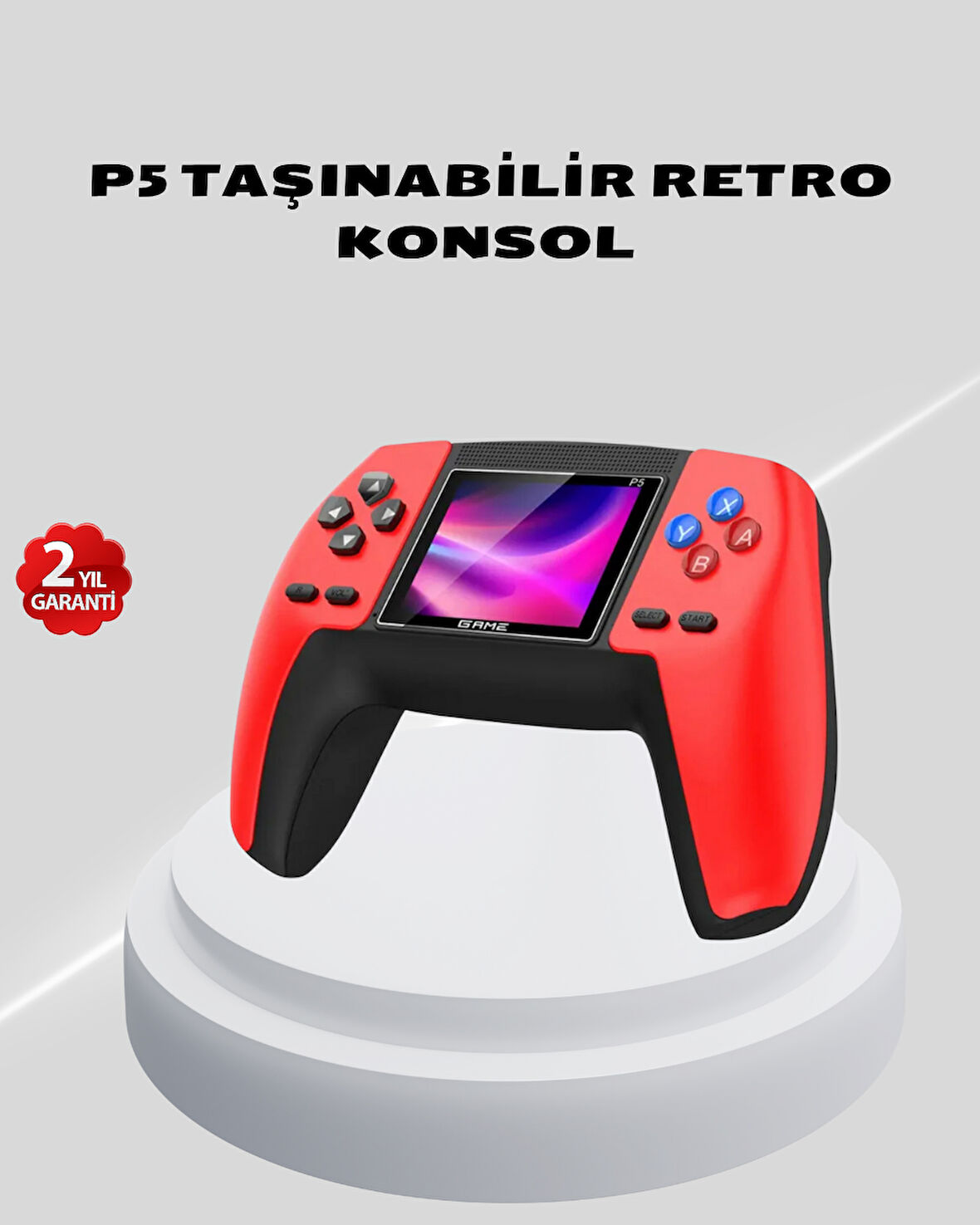 Retro Oyun Konsolu – 520 Klasik Oyunlu Taşınabilir Gamepad