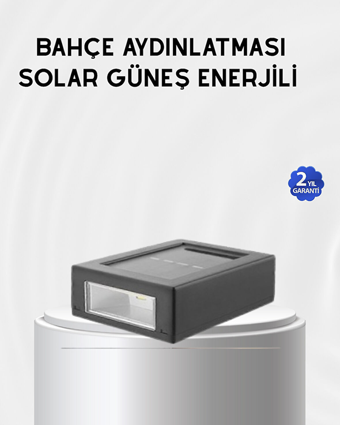 Güneş Enerjili Su Geçirmez Bahçe Apliği Uzun Ömürlü LED’li