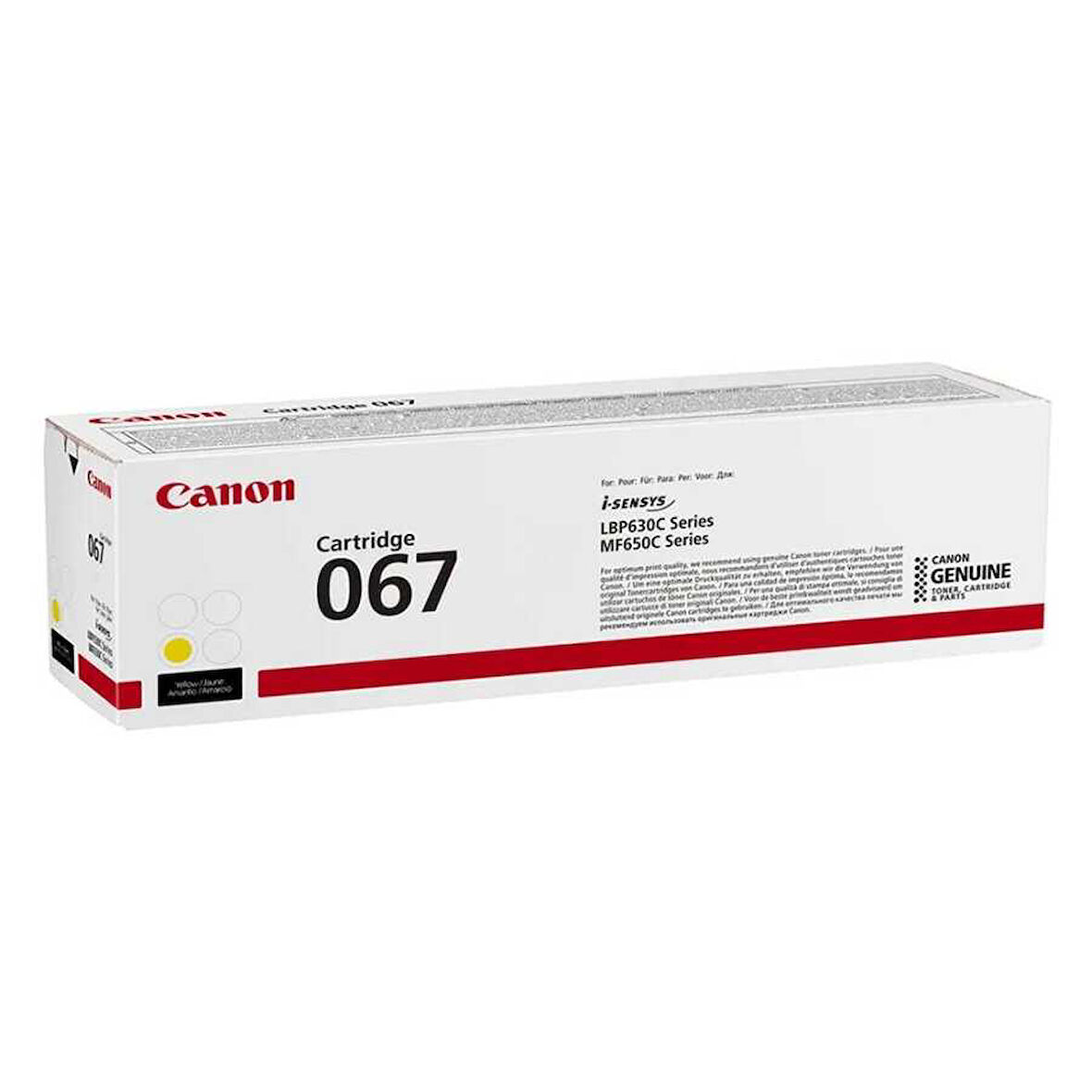 Canon CRG-067 / i-Sensys LBP-631Cw Orjinal Sarı Toner