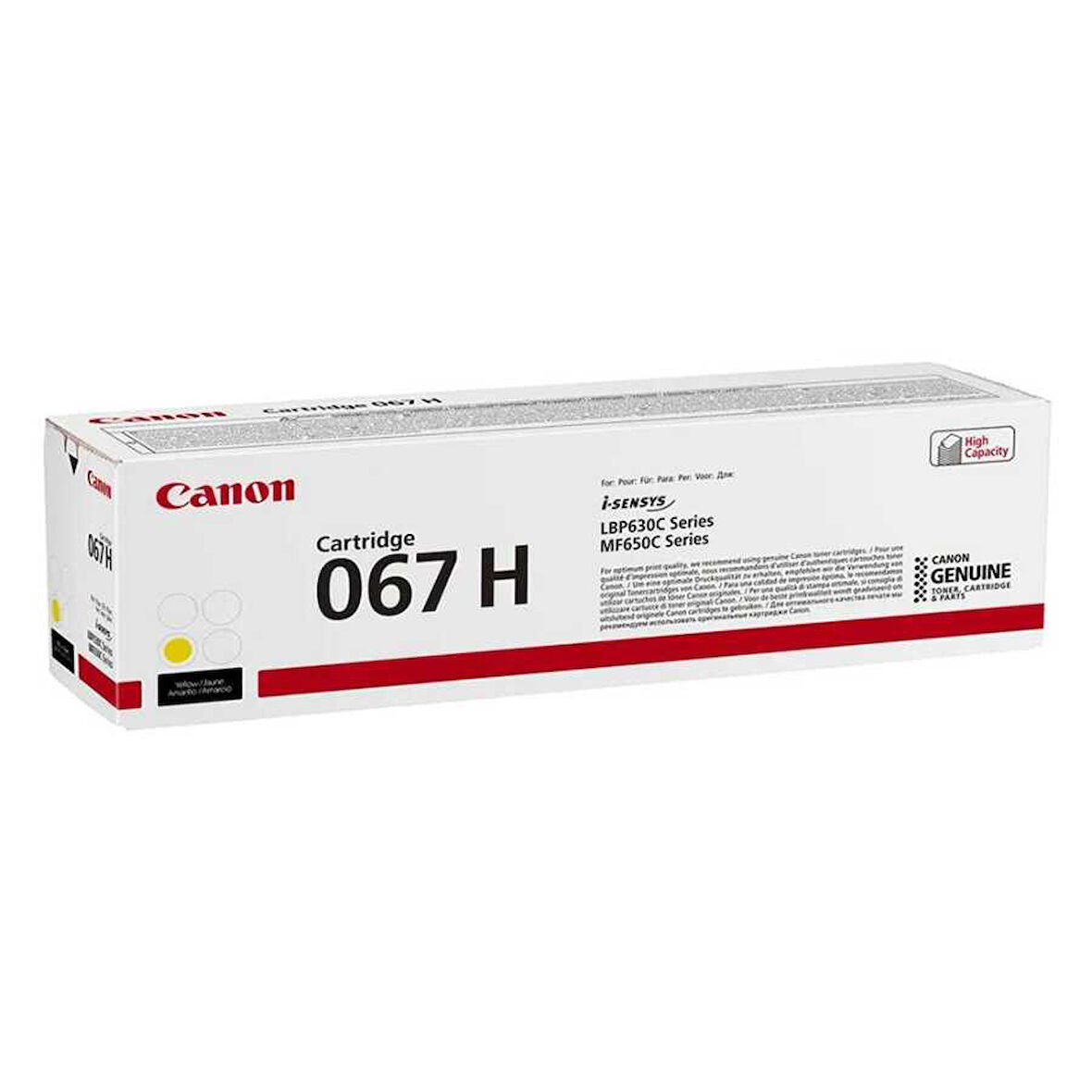 Canon CRG-067H / i-Sensys MF-655Cx Orjinal Sarı Toner