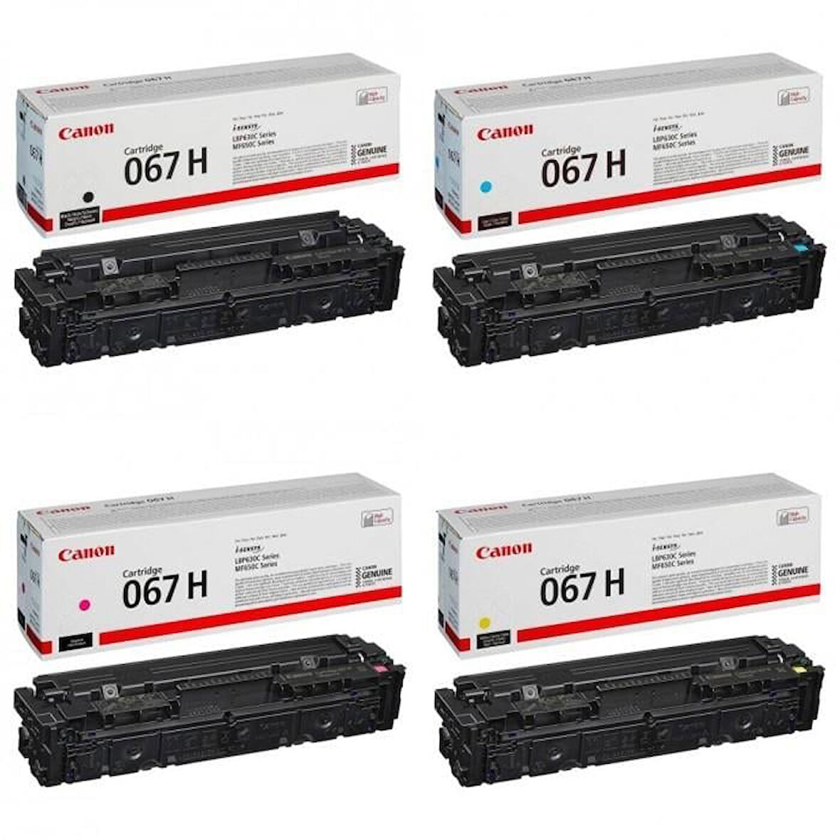 Canon CRG-067H / i-Sensys MF-655Cdw Orjinal Toner Seti