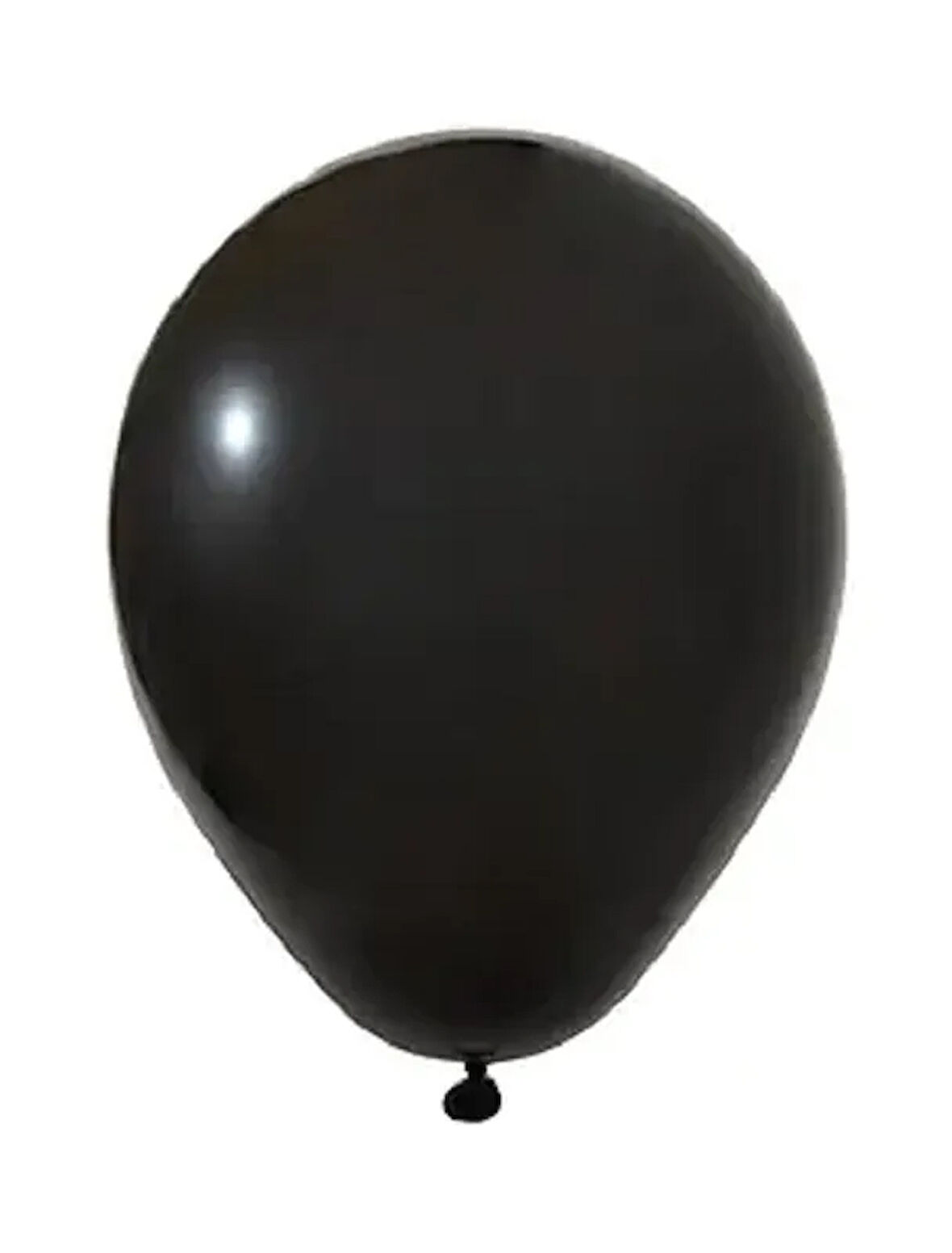 20 Adet 12 İnç 30 Cm Pastel Siyah Balon Doğum Günü Süsleme