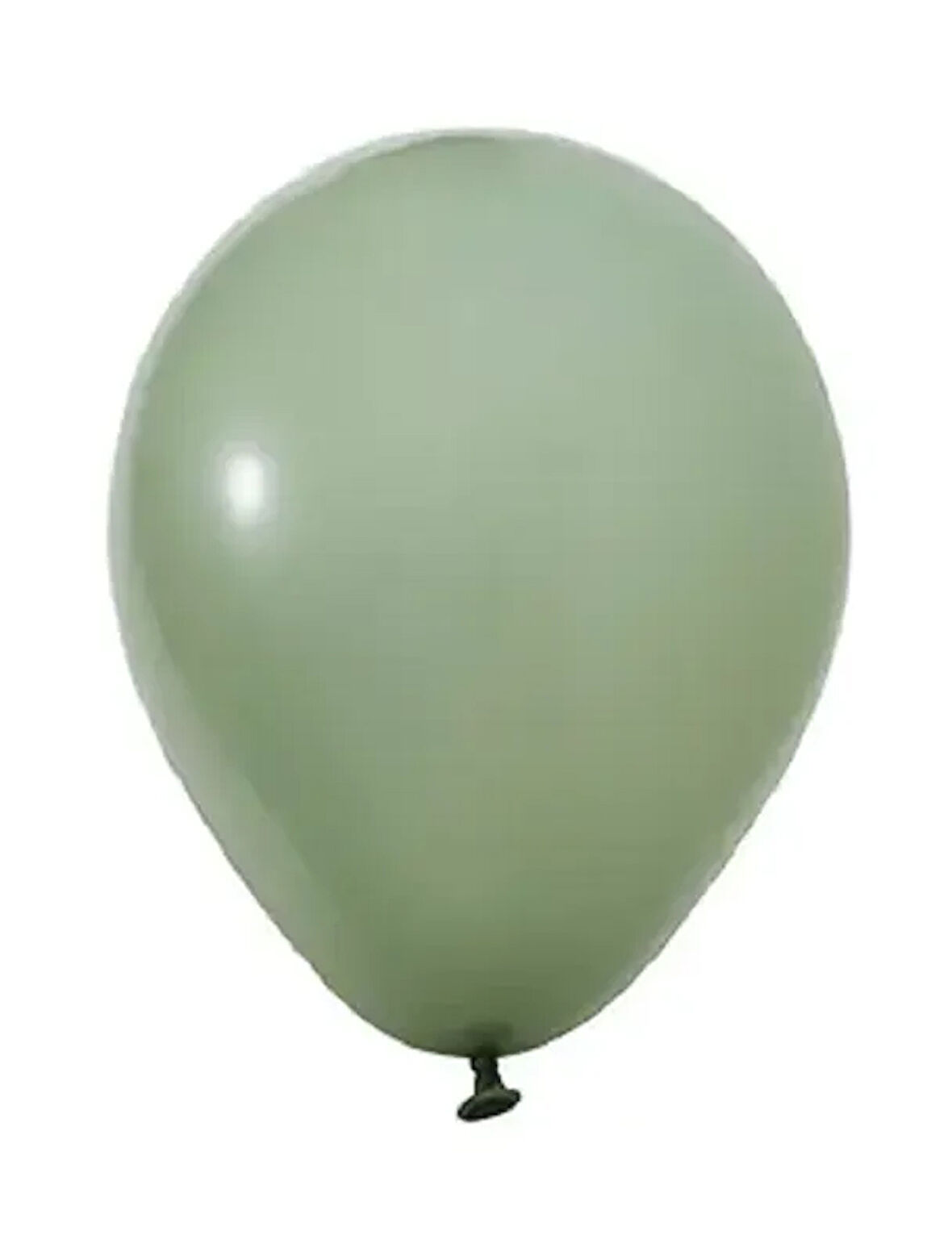 20 Adet 5 İnç 13 Cm Pastel Küf Yeşili Balon Doğum Günü Süsleme