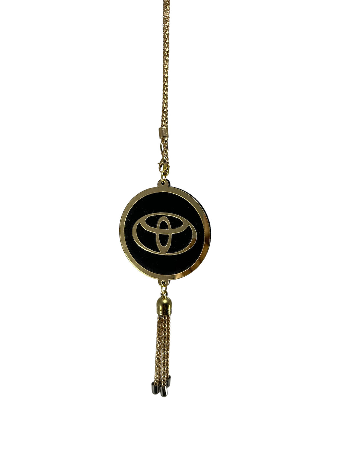 Toyota Dikiz Ayna Süsü Lüks Parlak Gold Renkli (Çift Yönlü)