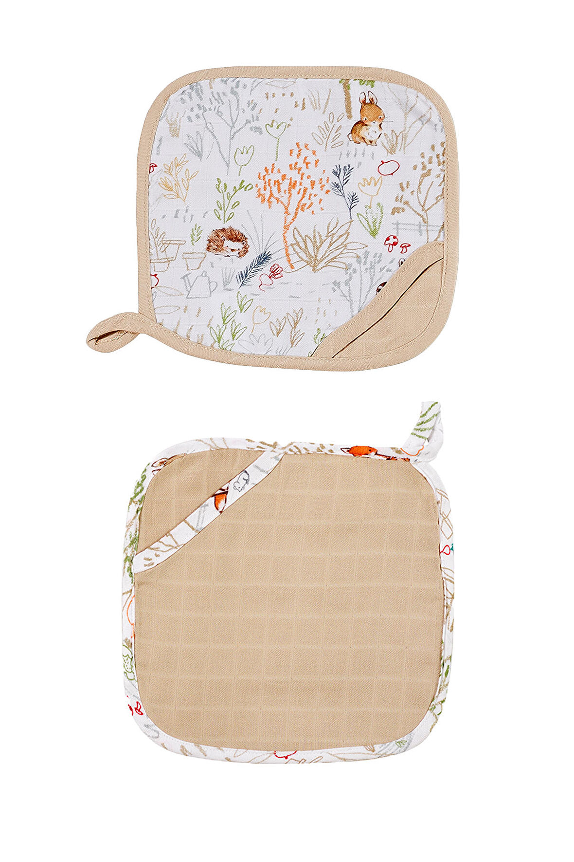 tinylamb GARDEN Müslin Banyo Kesesi - 2 Adet