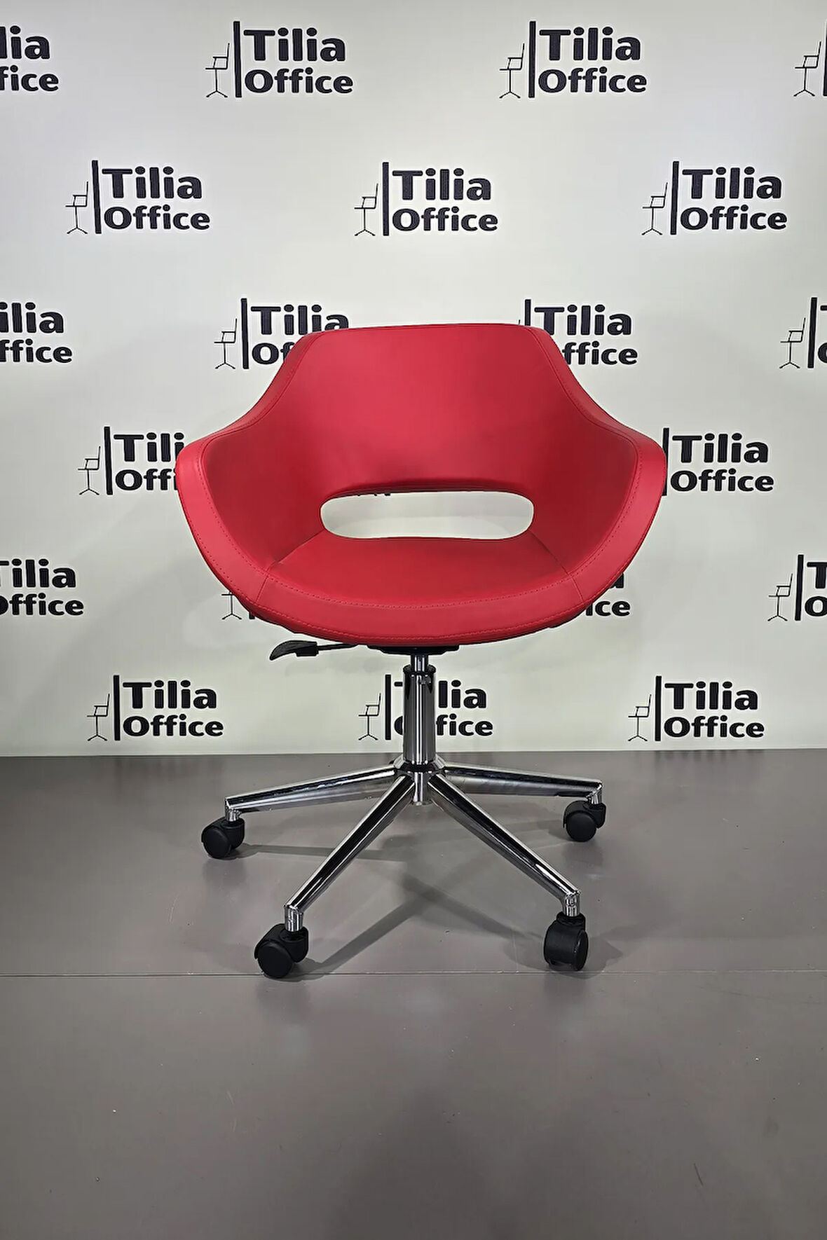 Monaco Çalışma Kesim Koltuğu Konik Tekerlekli Ayak