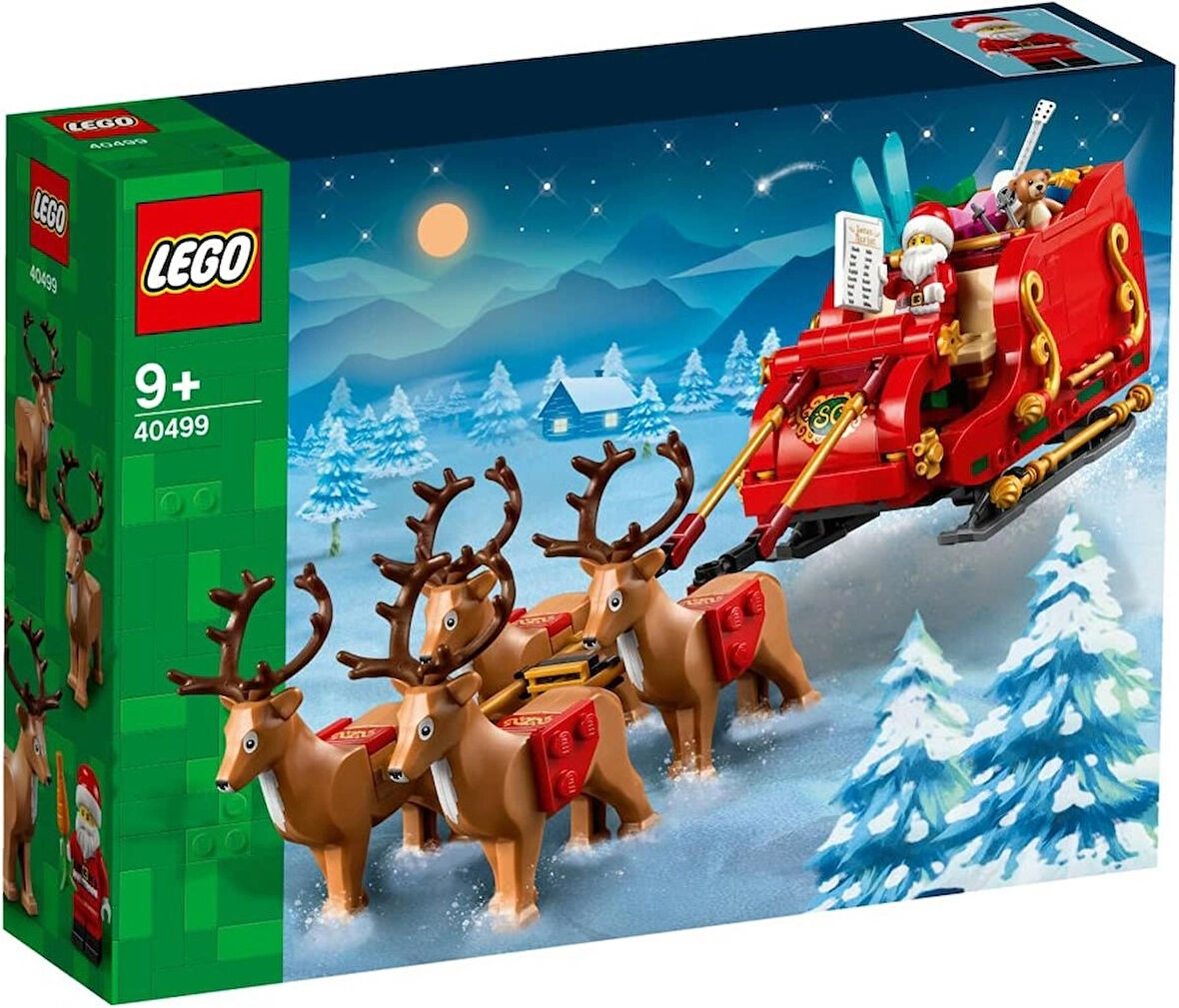 40499 LEGO Iconic Noel Babanın Kızağı 9+