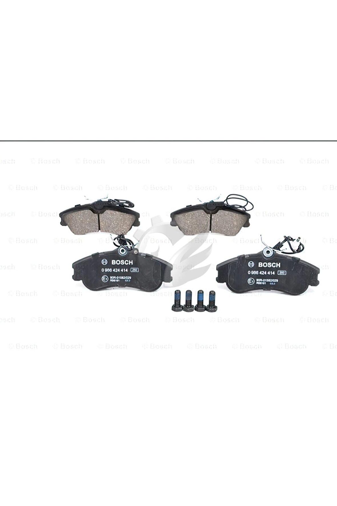 Ön Fren Balatası Fışli Partner 96 03 Berlingo 96 03 Xsara 306 97 00 Gdb1260 0986tb2042