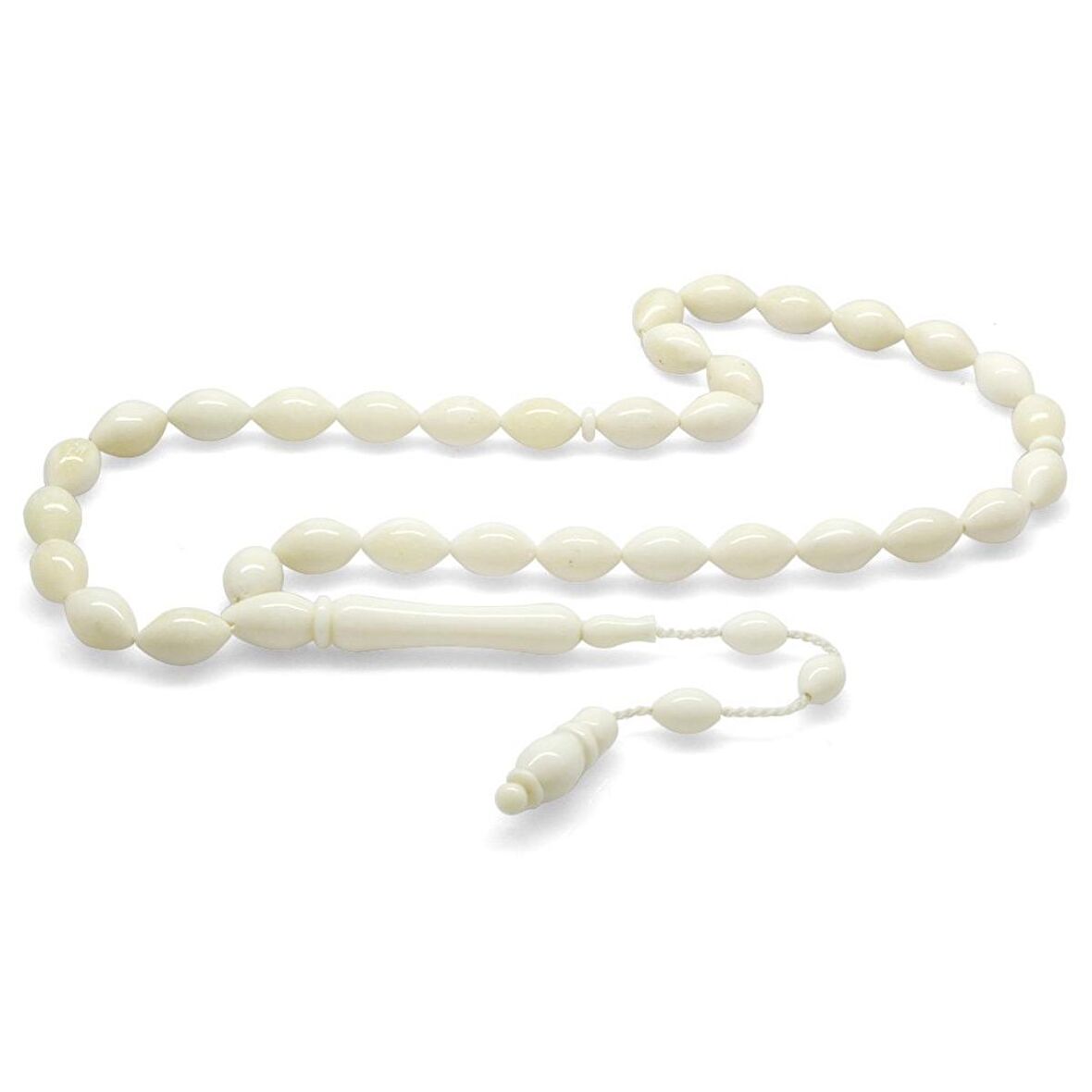 Sistemli Arpa Kesim Deve Kemiği Tesbih