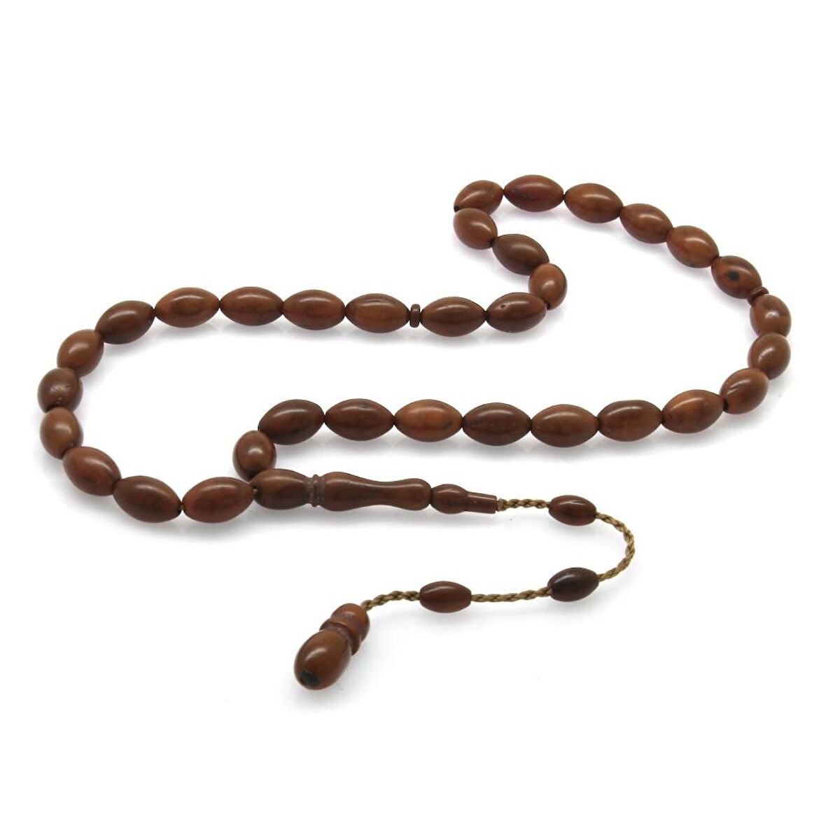 Sistemli Koyu Renk Arpa Kesim Kuka Tesbih