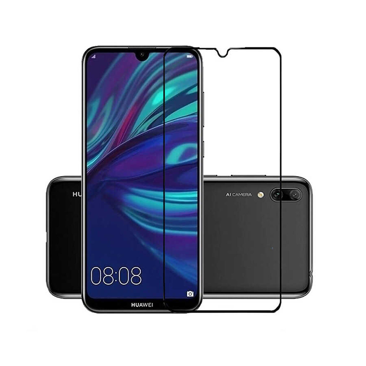 Huawei Y7 Prime 2019 Seramik Nano Ekran Koruyucu Kırılmaz Cam