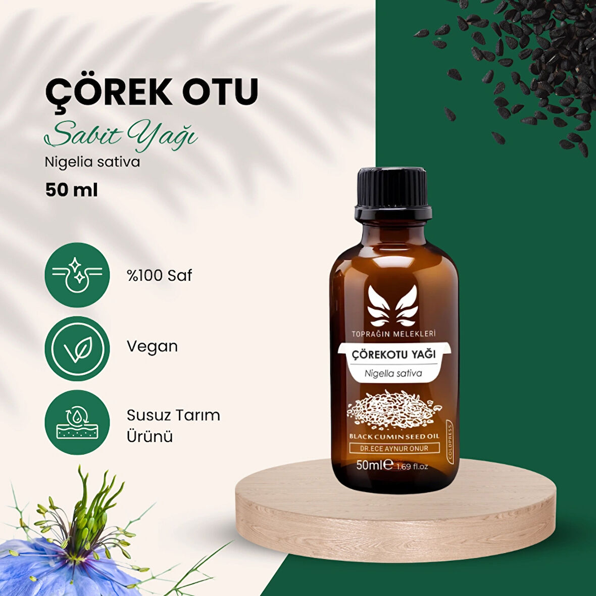 Çörekotu Yağı 50ml