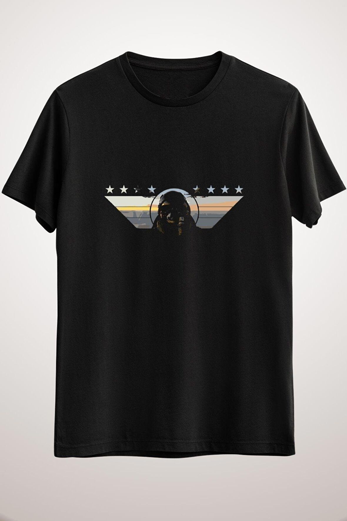 Erkek Siyah Fighter Jet Pilot