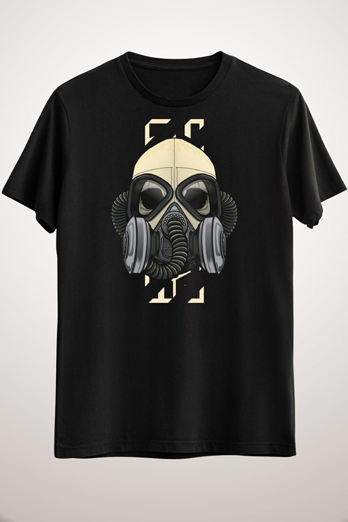 Erkek Siyah World War Mask