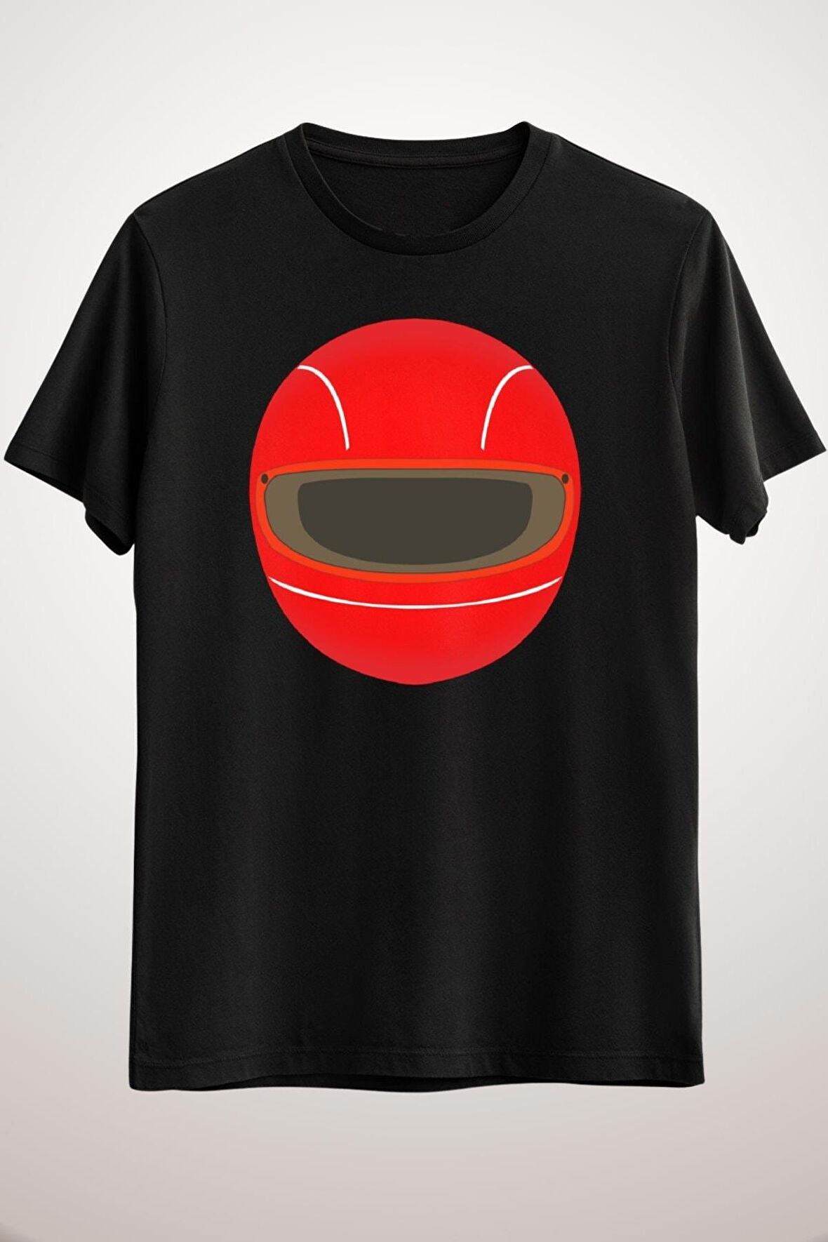 Erkek Siyah Racing Helmet