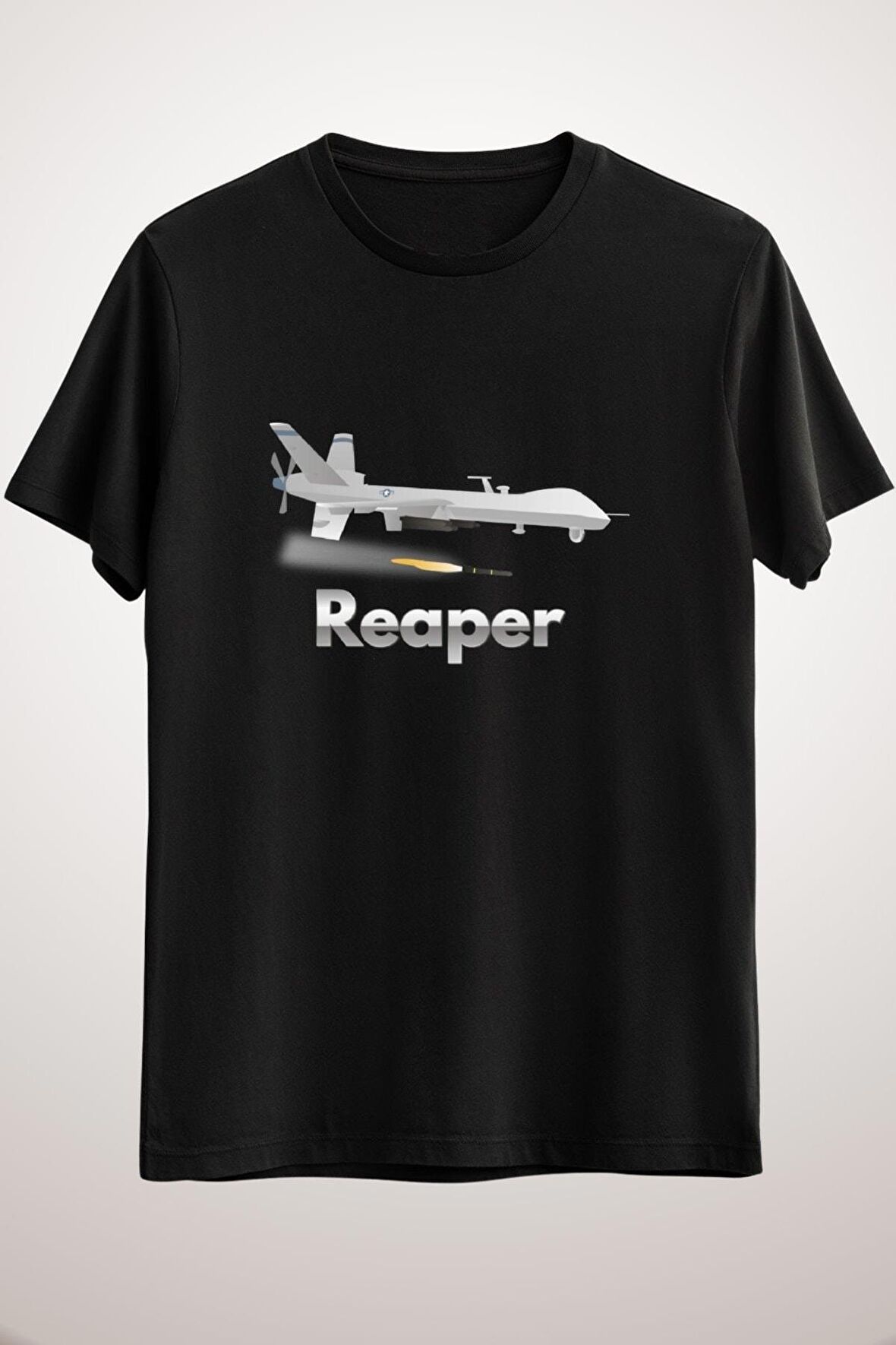 Erkek Siyah Reaper Military Uav