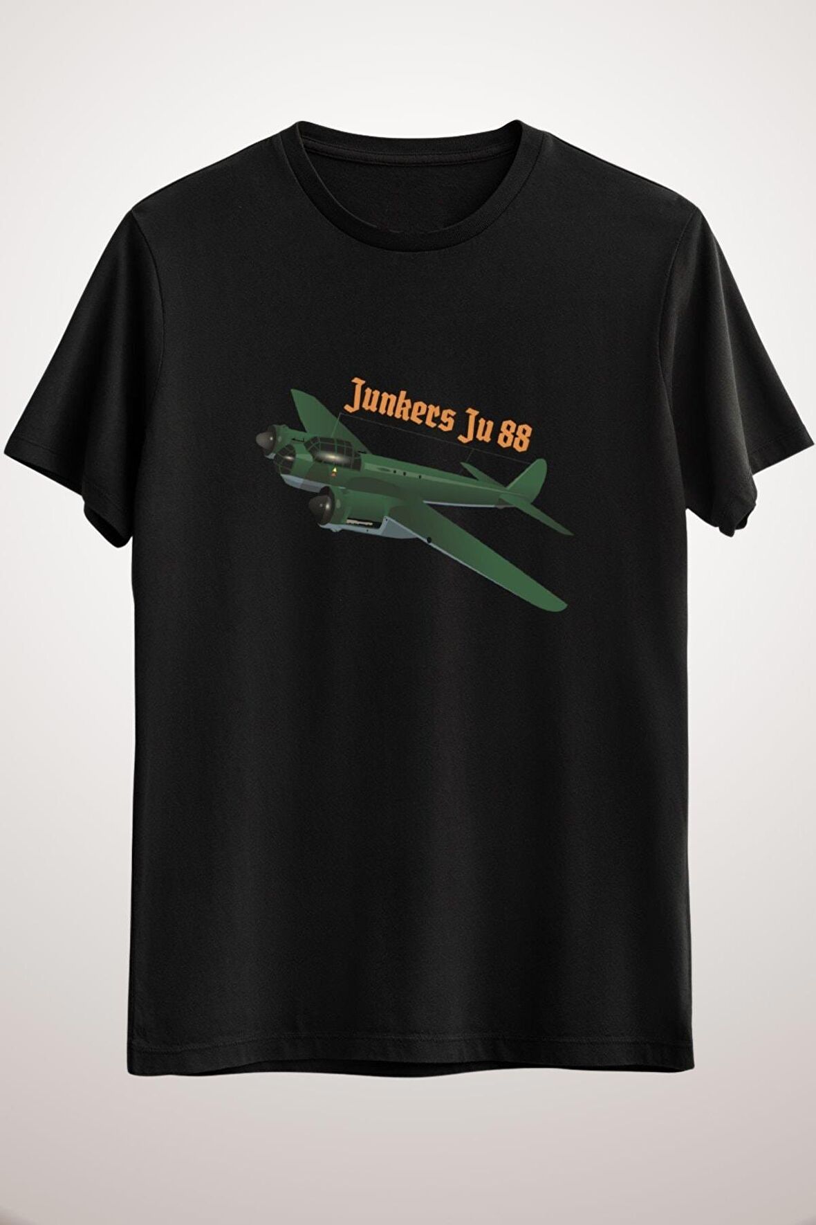 Erkek Siyah Junkers Ju 88 German Ww2 Airplane