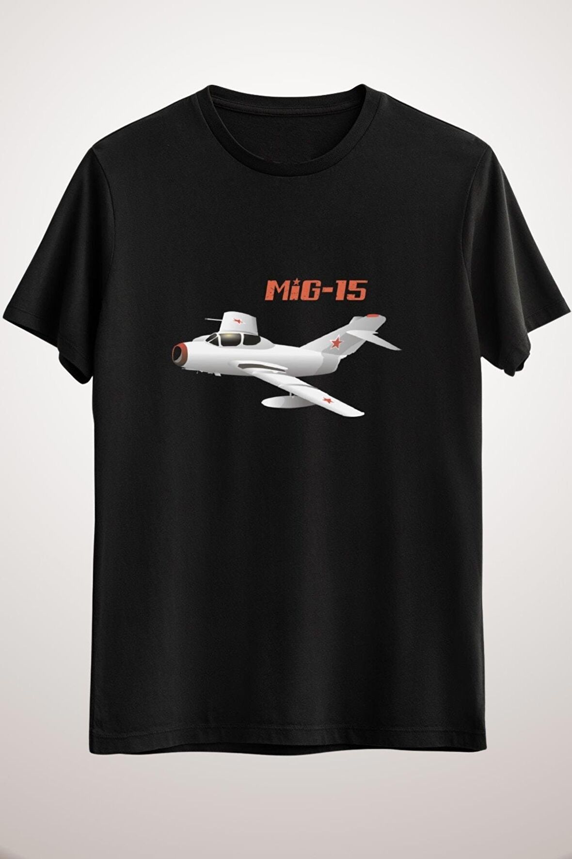 Erkek Siyah Mig-15 Soviet Jet Fighter