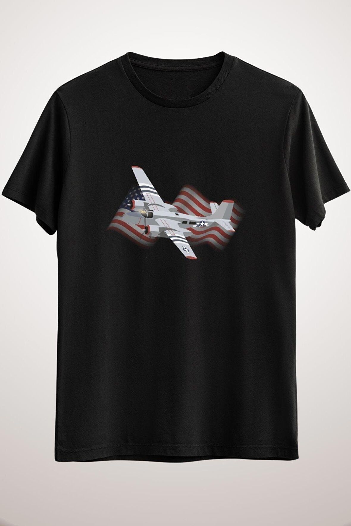 Erkek Siyah A-26 Invader Ww2 Light Bomber