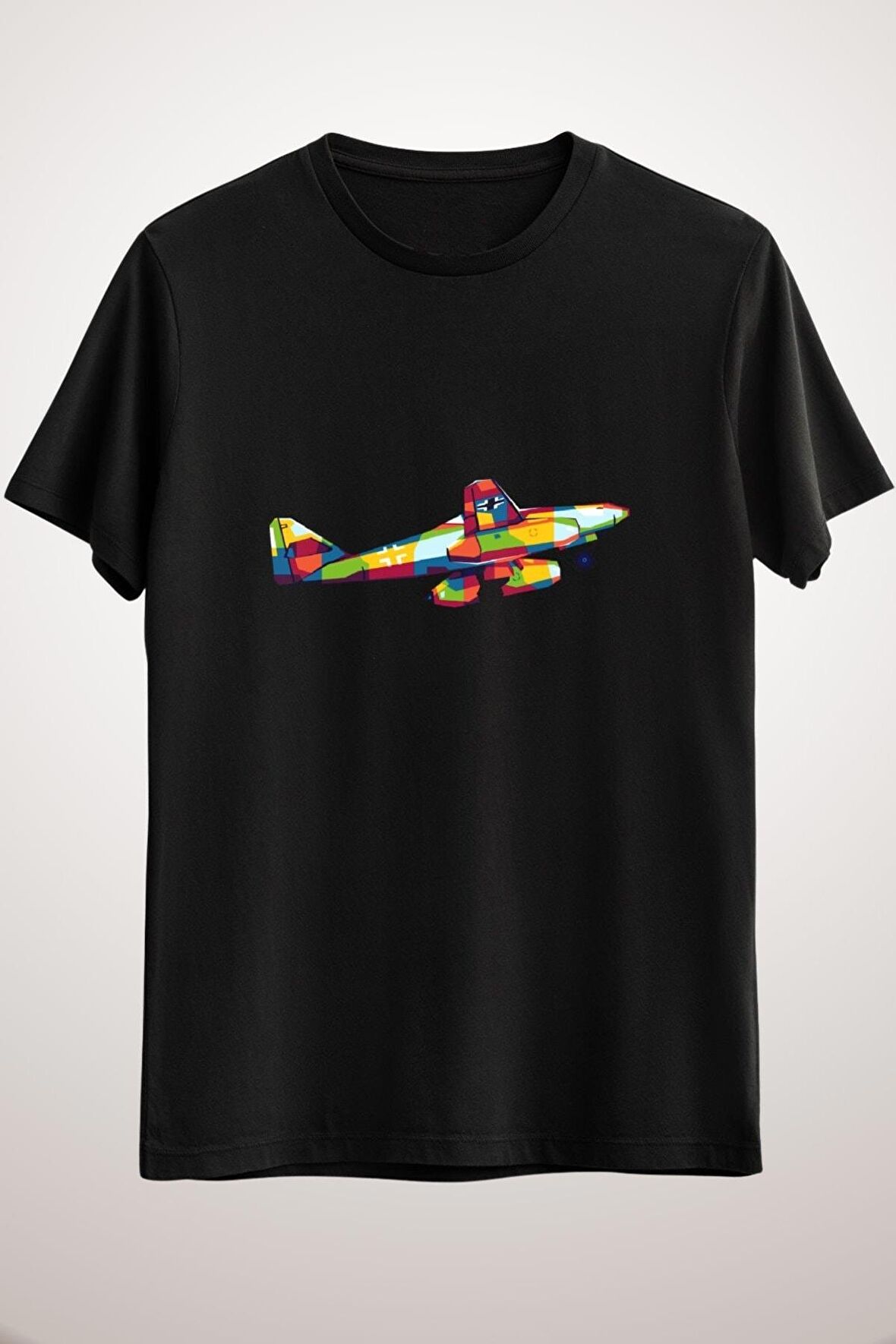 Erkek Siyah Me 262 Aircraft