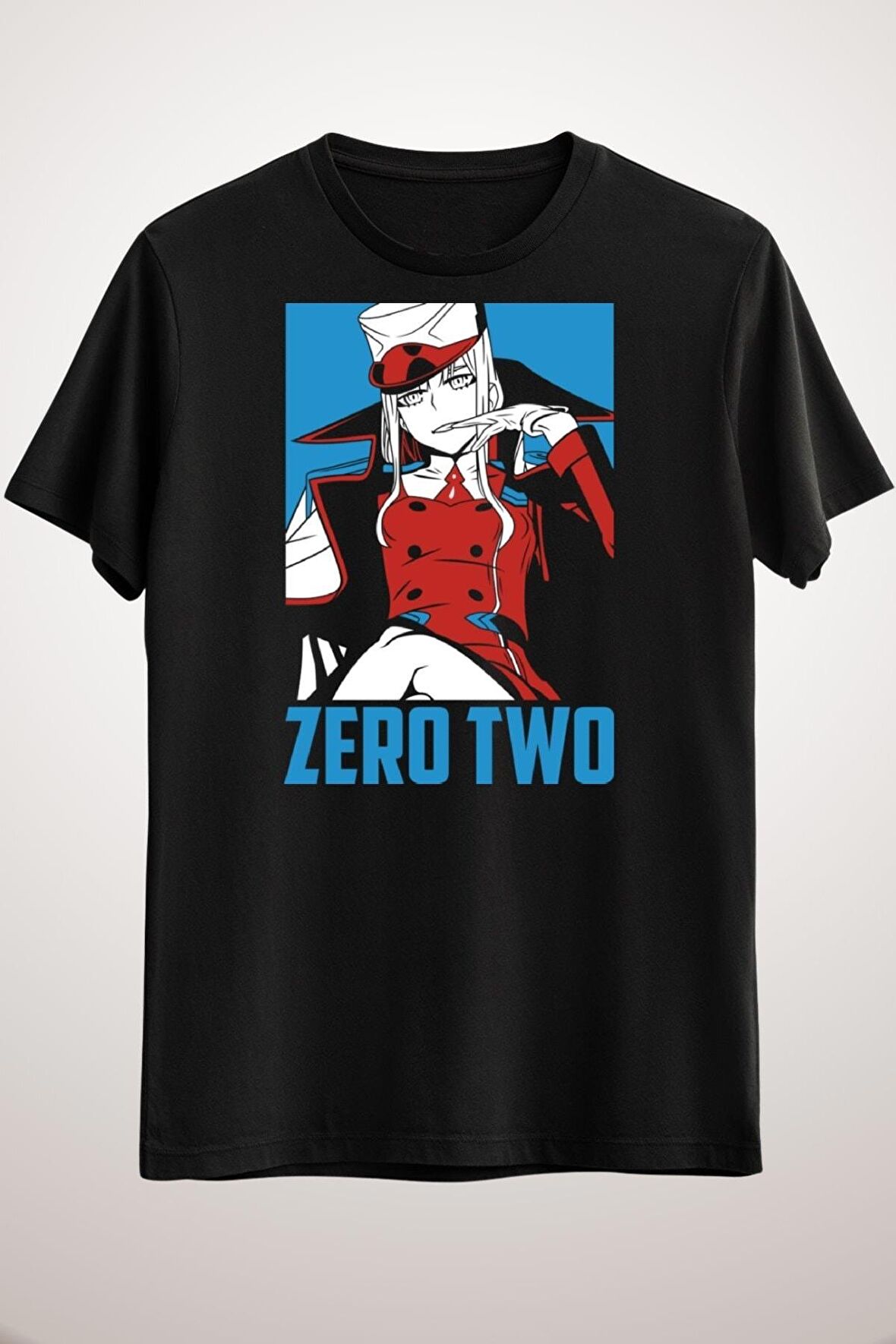 Erkek Siyah Zero Two - Darling In The Franxx