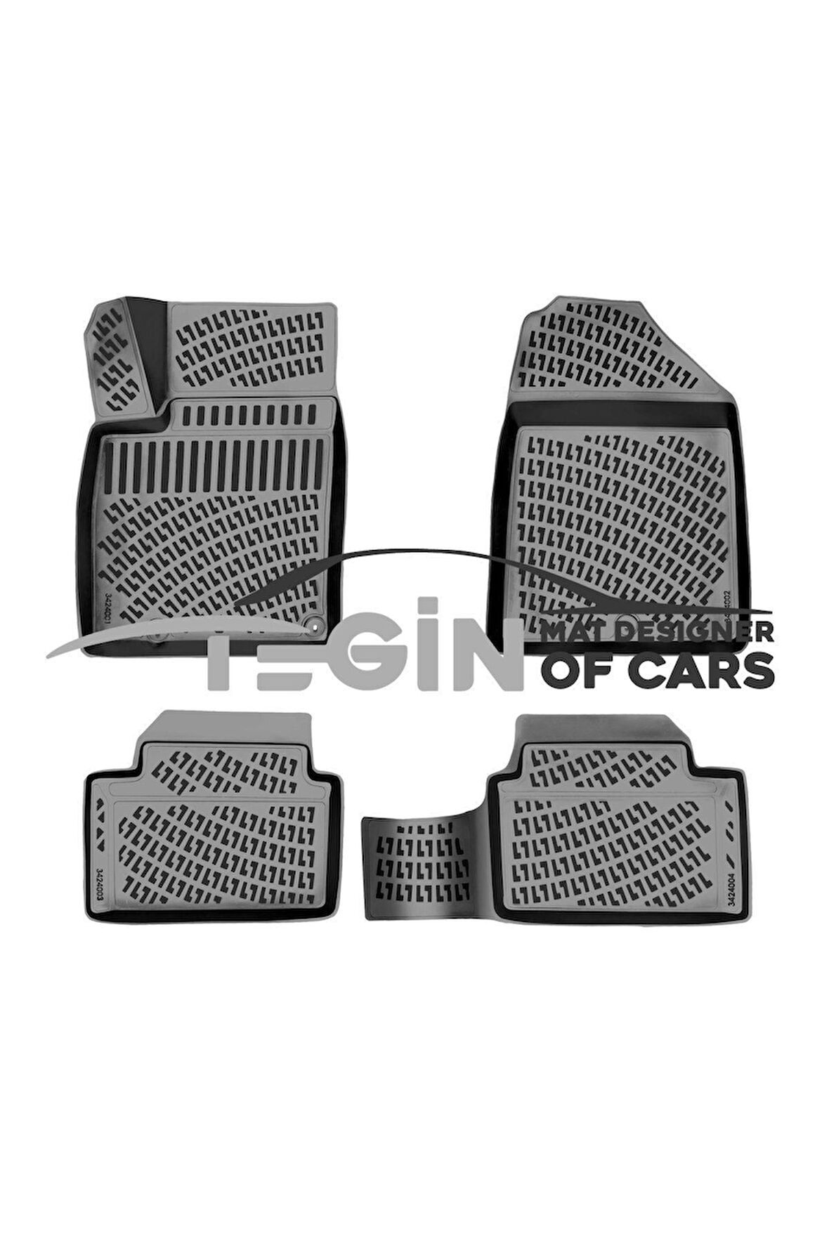 Hyundai I30 2016 Sonrası 3d Havuzlu Paspas Siyah