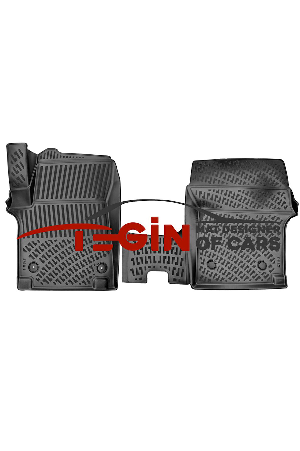 Hyundai Staria 2022 Sonrası Uyumlu 3D Havuzlu Paspas Siyah