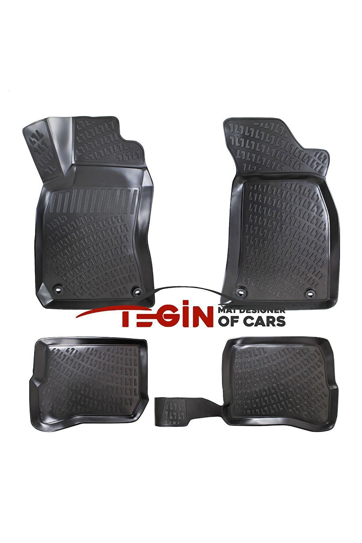 Volkswagen Passat B5 3D Havuzlu Paspas 2003 Siyah