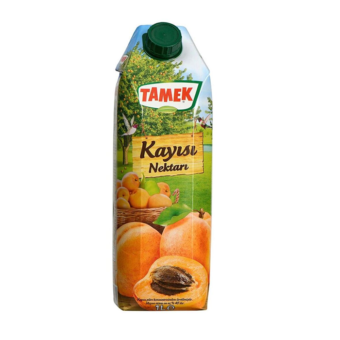 Tamek Kayısı Nektarı 1 Lt