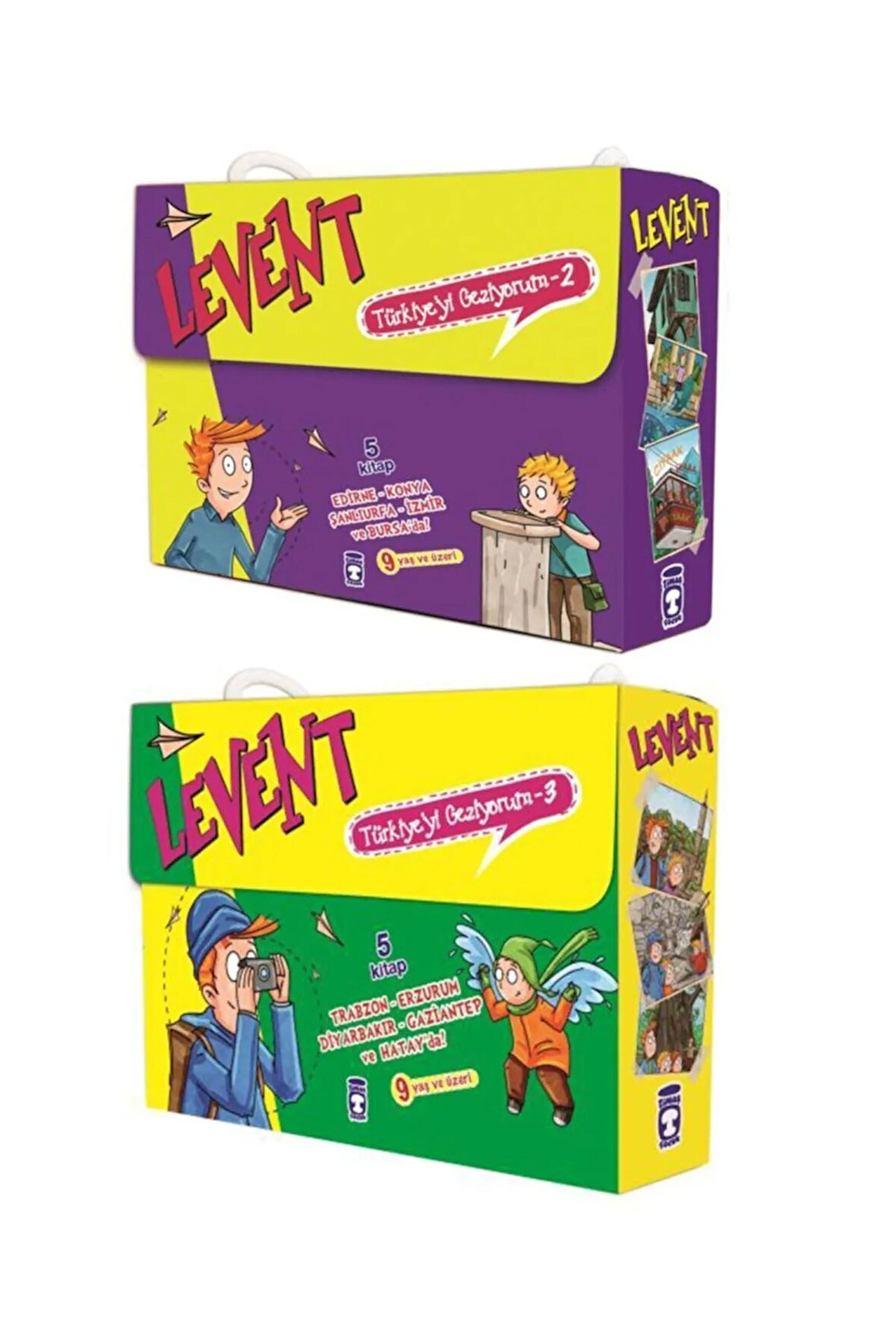 Timaş Levent Türkiye’yi Geziyorum Serisi 2. Ve 3. Set (10 Kitap)