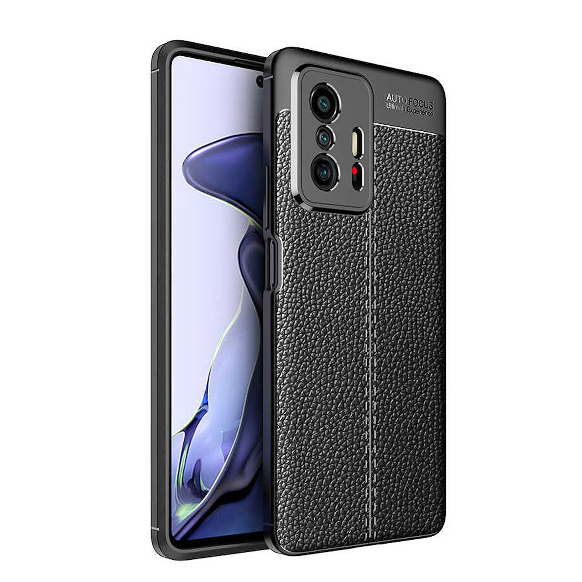 Xiaomi Mi 11T Pro 5G Kılıf Deri Görünümlü Slim Silikon 