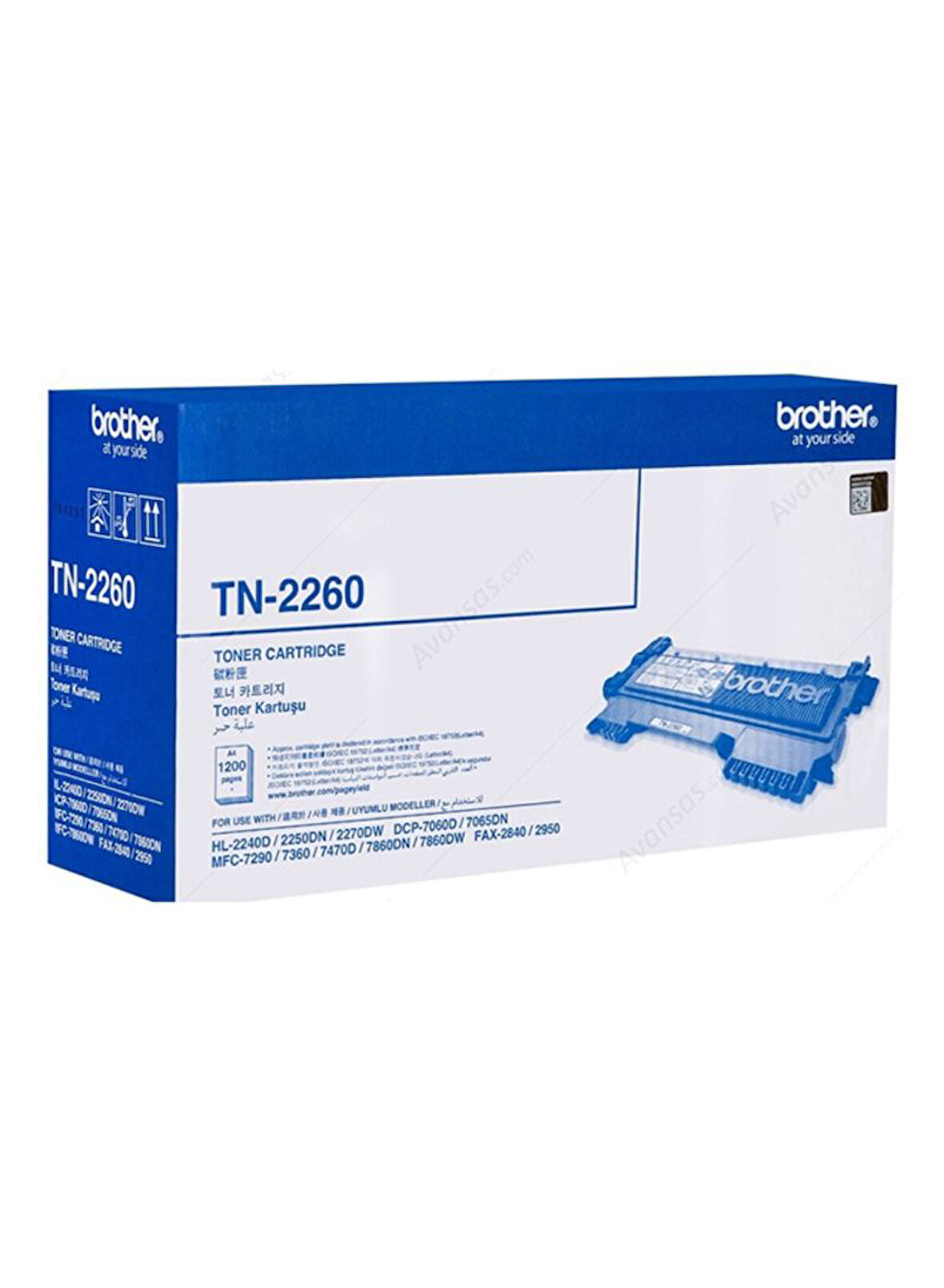 Brother TN-2260 Siyah Orjinal Toner 