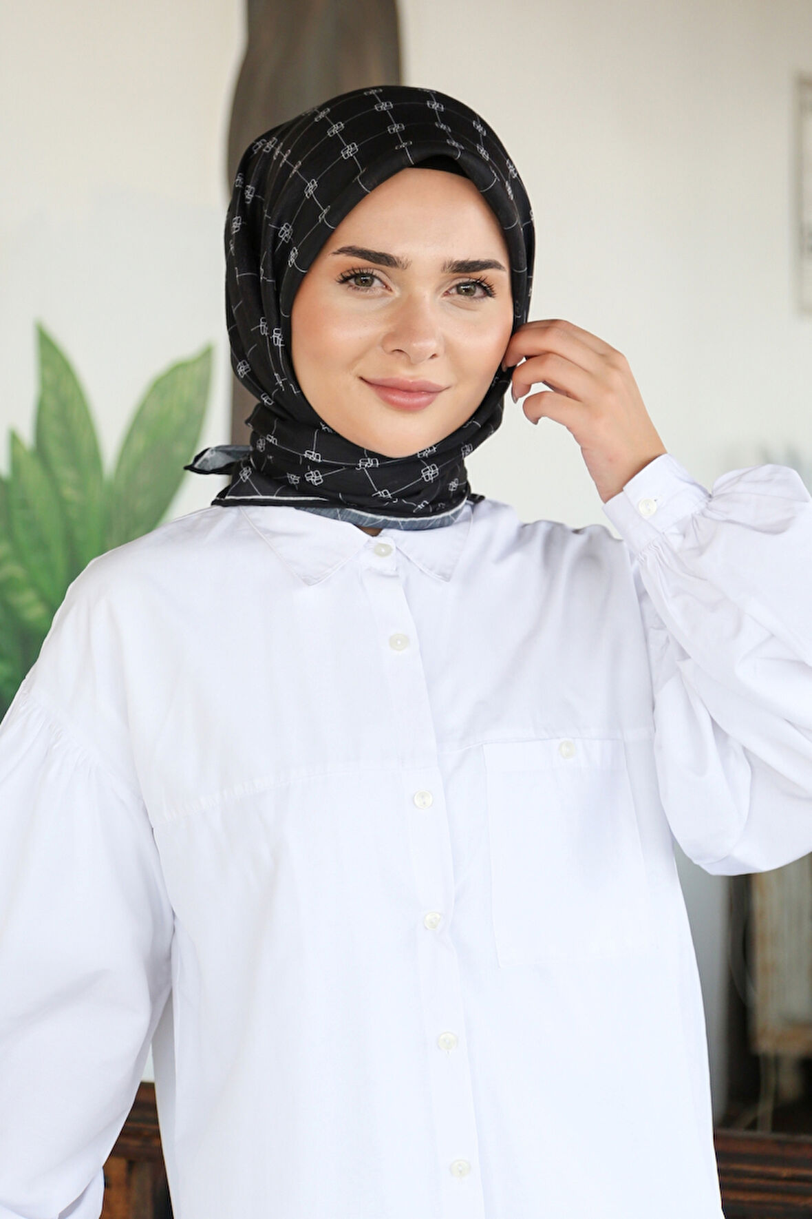 Tesettürnağme Soft Pamuk Eşarp TN2001