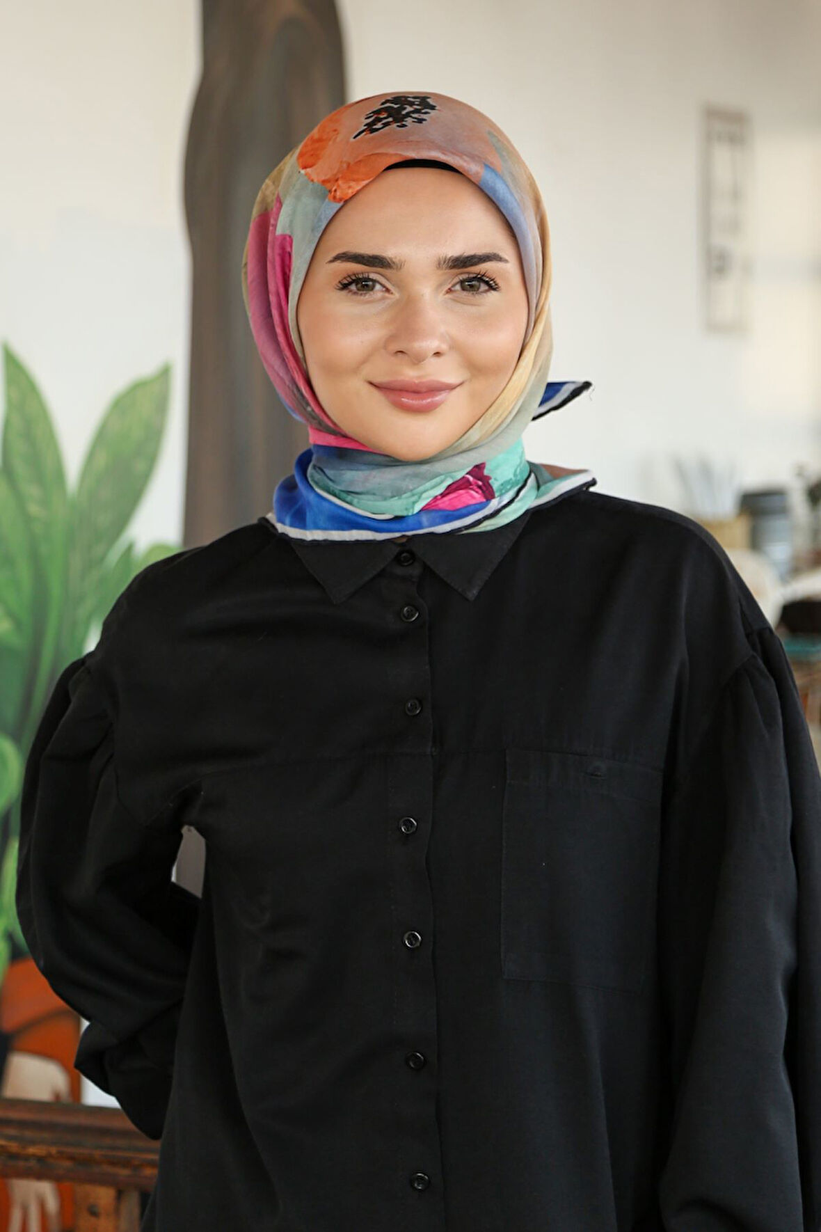 Tesettürnağme Soft Pamuk Eşarp TN2002