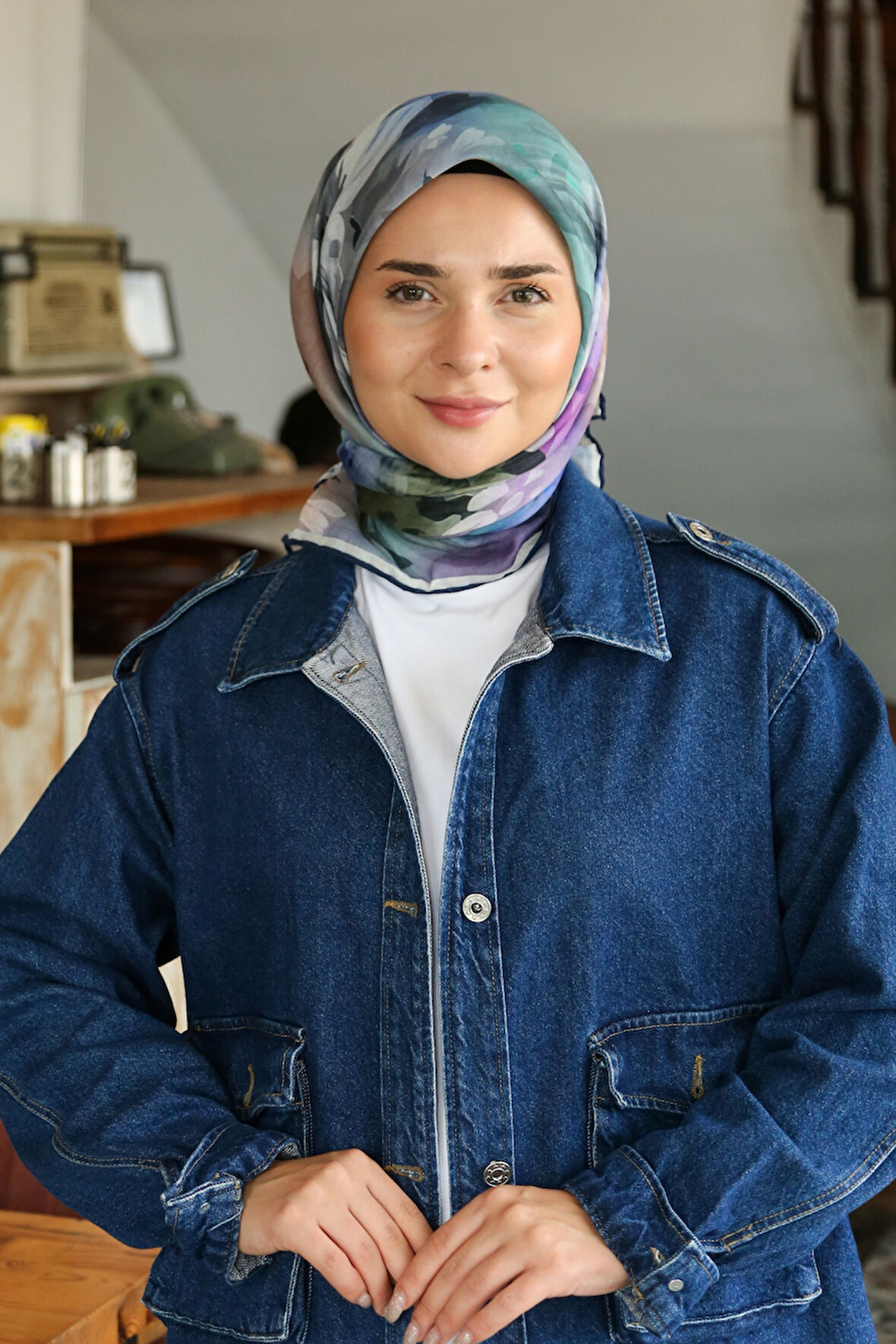 Tesettürnağme Soft Pamuk Eşarp TN2003