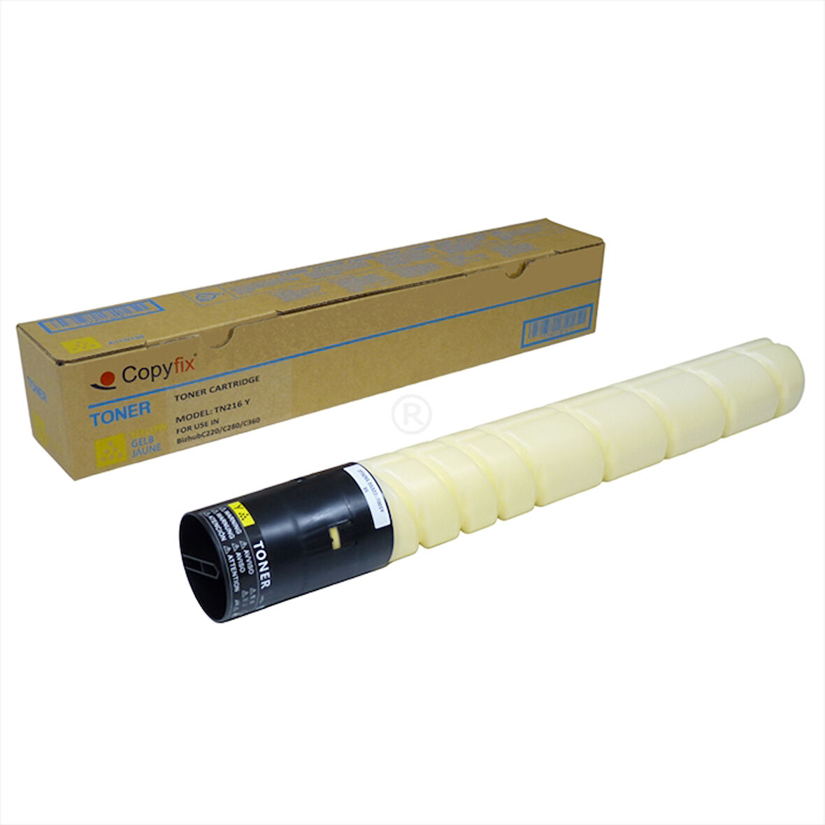 Konica Minolta TN-216Y Sarı Toner Muadil, C 220, C 280