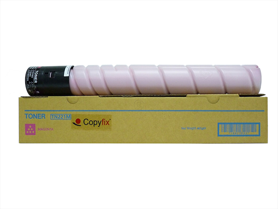 Konica Minolta TN-221M Kırmızı Toner Muadil, Bizhub C227, C287