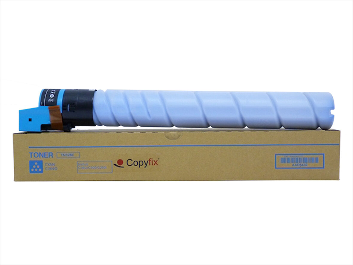 Konica Minolta TN-328C Mavi Toner Muadil, Bizhub C250i, 300i, 360i