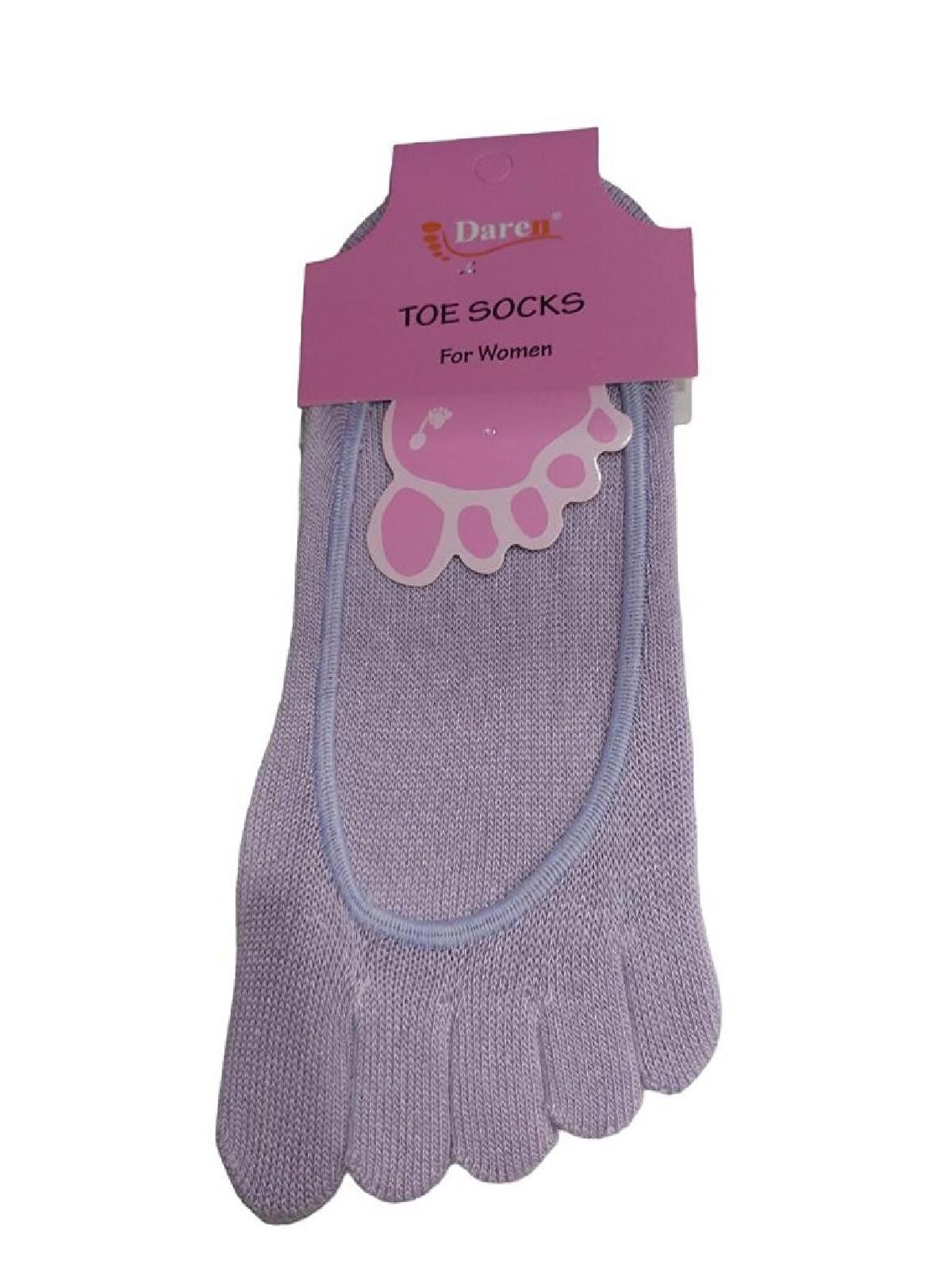 PARMAK ÇORAP KADIN PAMUKLU BABET PARMAK ÇORAP