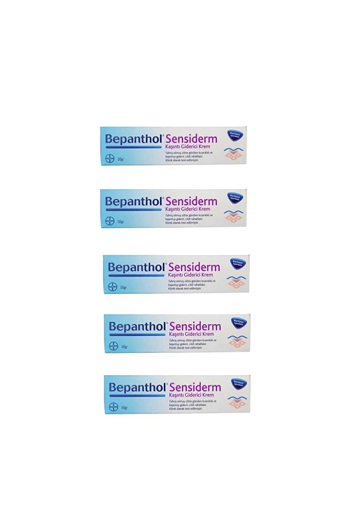 Bepanthol Sensiderm Kaşıntı Giderici Krem 50 gr 5 Adet