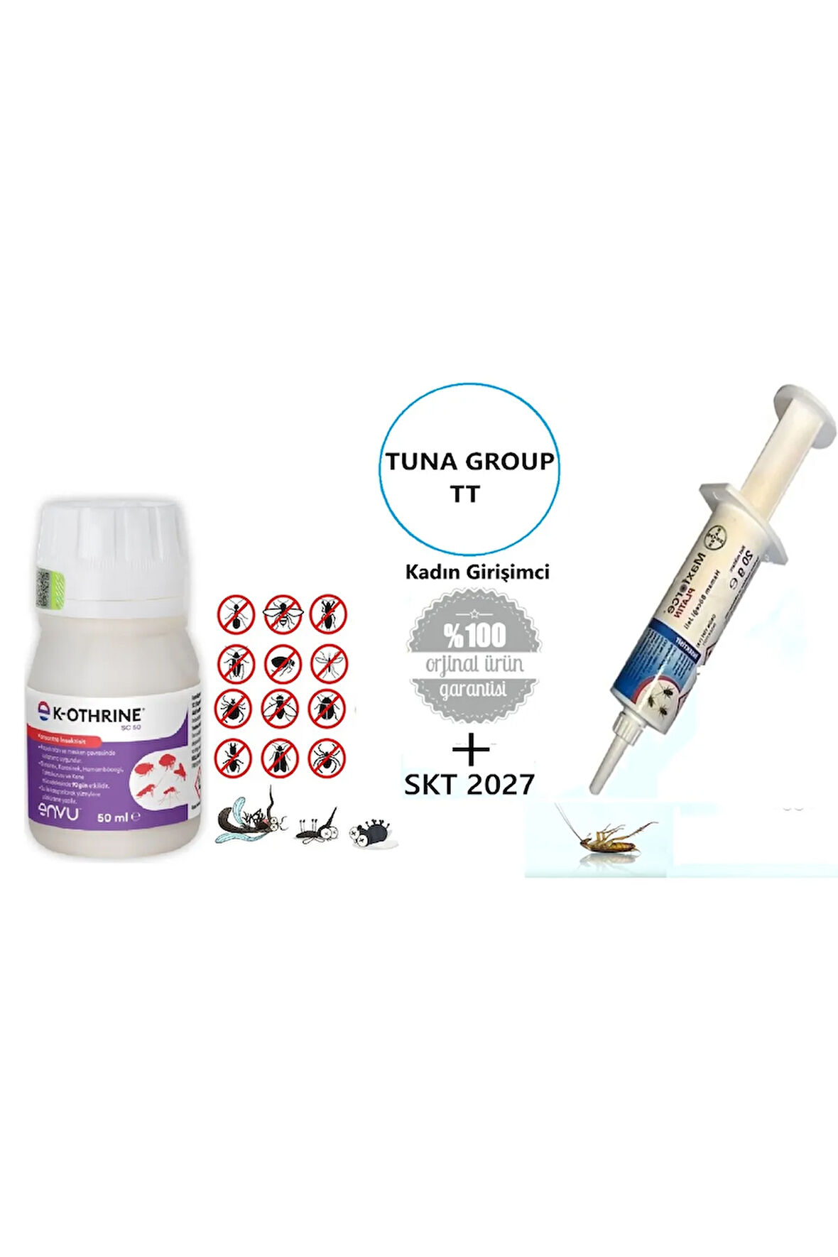 envu K-othrine sc 50 ml - maxforce platin 20 gram ikilisi 2027