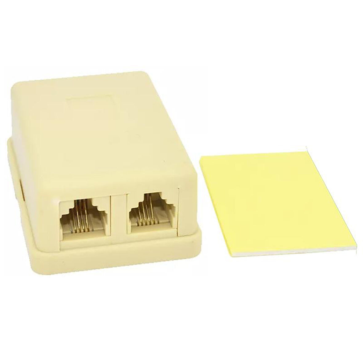 RJ11 Çiftli Telefon Dağıtım Kutusu - 2 Pinli (6P2C)