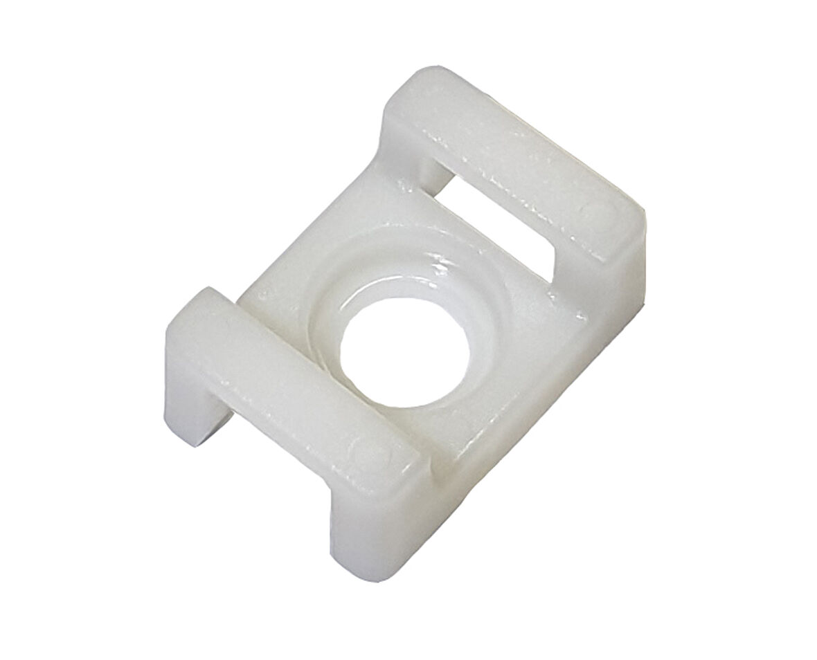 Gwest Vidalı Kroşe 23 x 16 x Ø10mm - Beyaz - 25 Adet