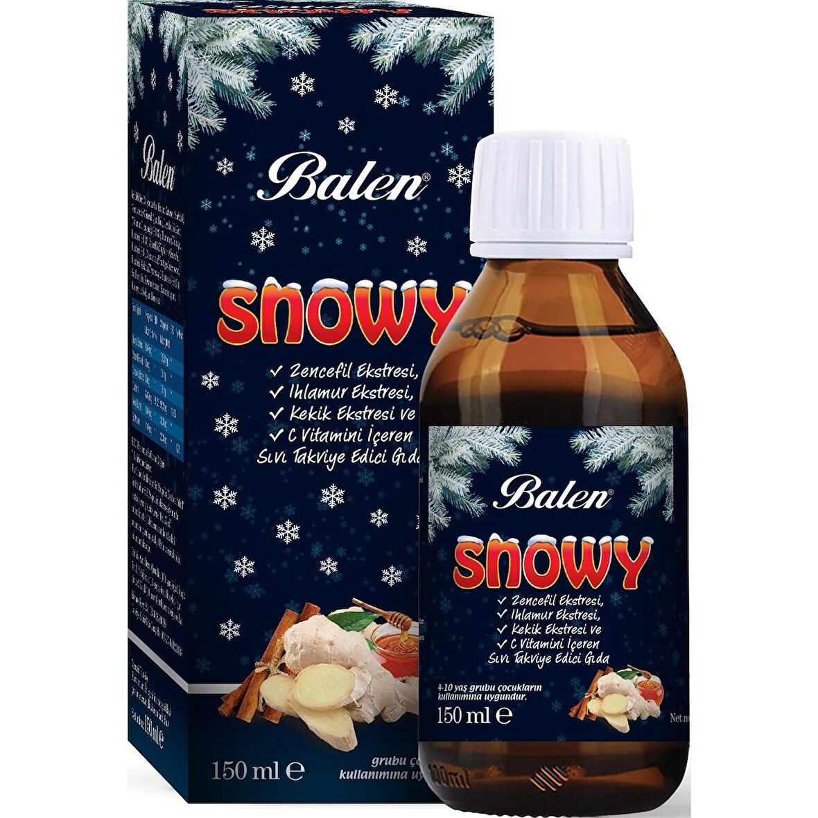 Balen Snowy C Vitamini Içeren Sıvı Takviye Edici Gıda 150 Ml