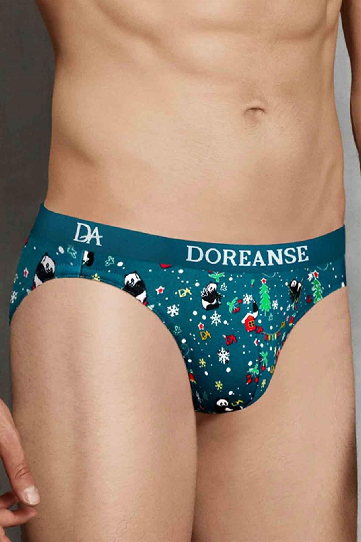 Doreanse Erkek Modal Çok Renkli Baskılı Külot Slip 1263